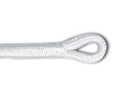 Braid-on-Braid Rope, 17′ x 3/4″ Diameter with Loops