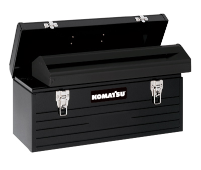 Tool Storage, 20″ Black Steel Hand Box