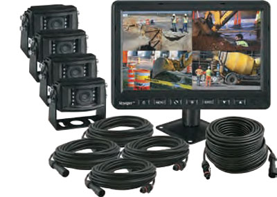 Voyager Heavy Duty Four Camera Observation System
